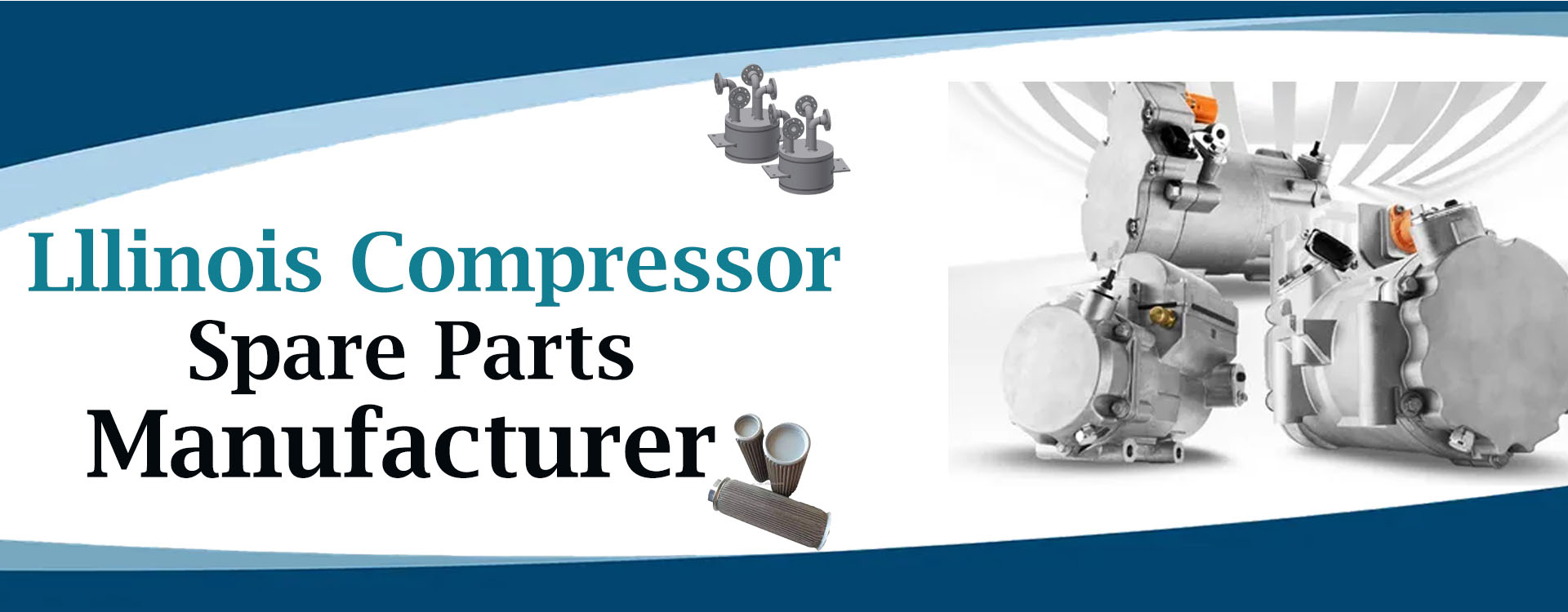 lllinoise Compressor Spare Parts In india